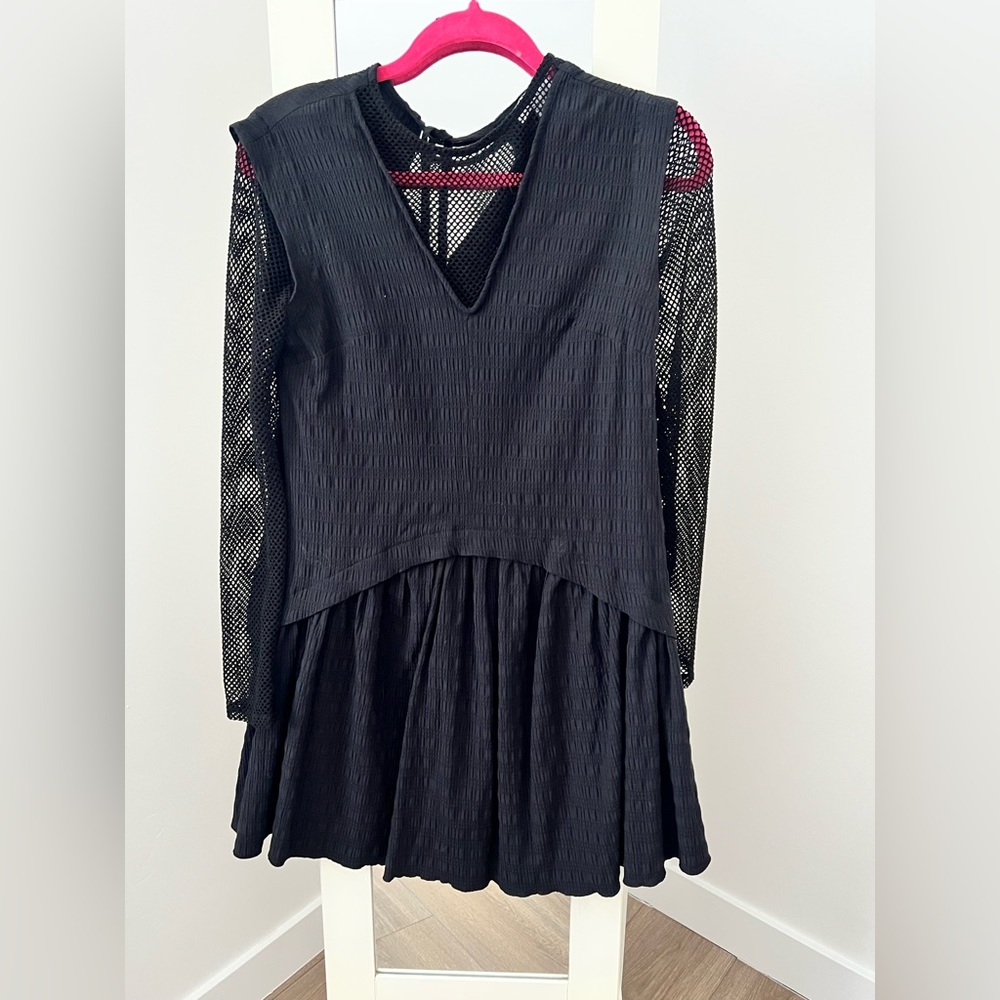 Topshop ruffled dress